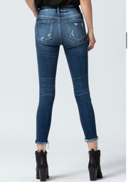 Haylie Destroyed High Rise Skinny Jeans