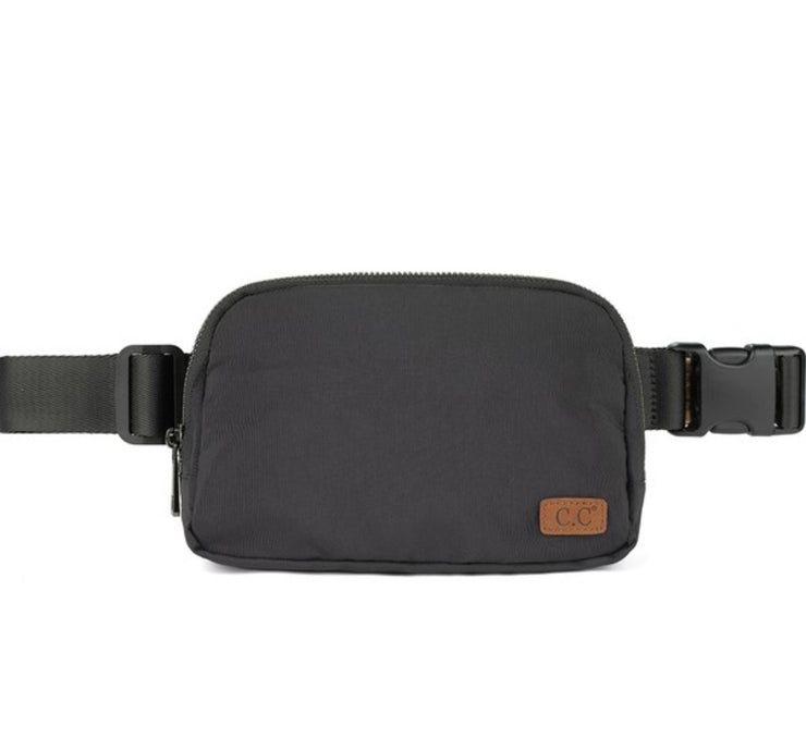 CC BRAND Everywhere Belt Bag: Black