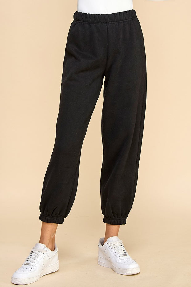Sunday Essential Jogger Sweatpants: Black