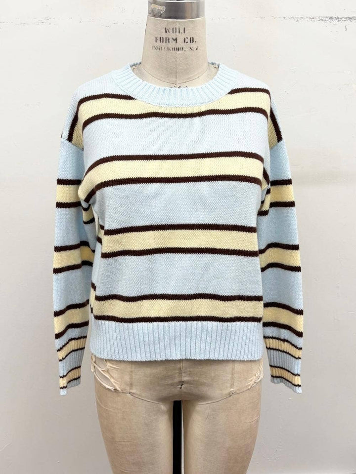 Sadie Stripe Knit Sweater