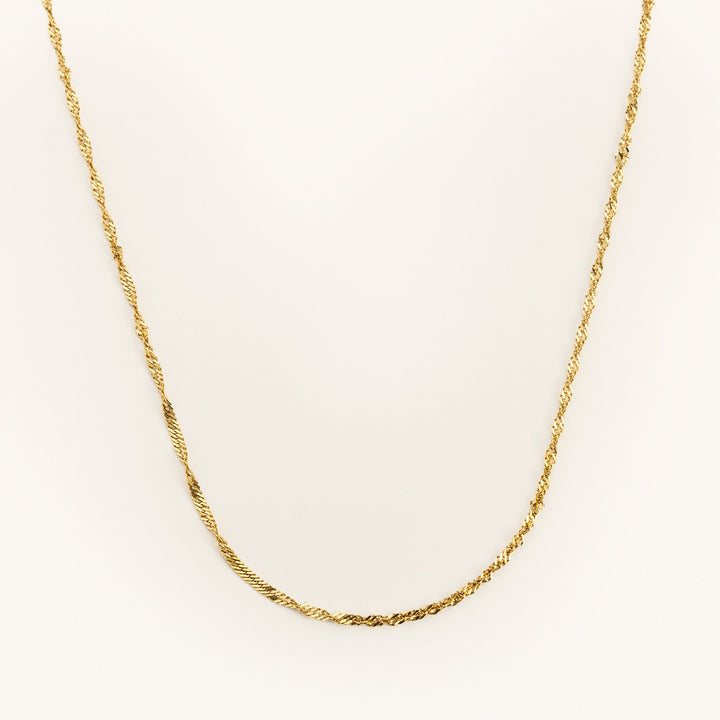 Fallon 14k Gold Filled Necklace {Waterproof}: Gold