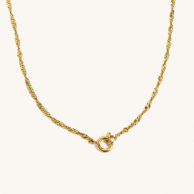 Fallon 14k Gold Filled Necklace {Waterproof}: Gold