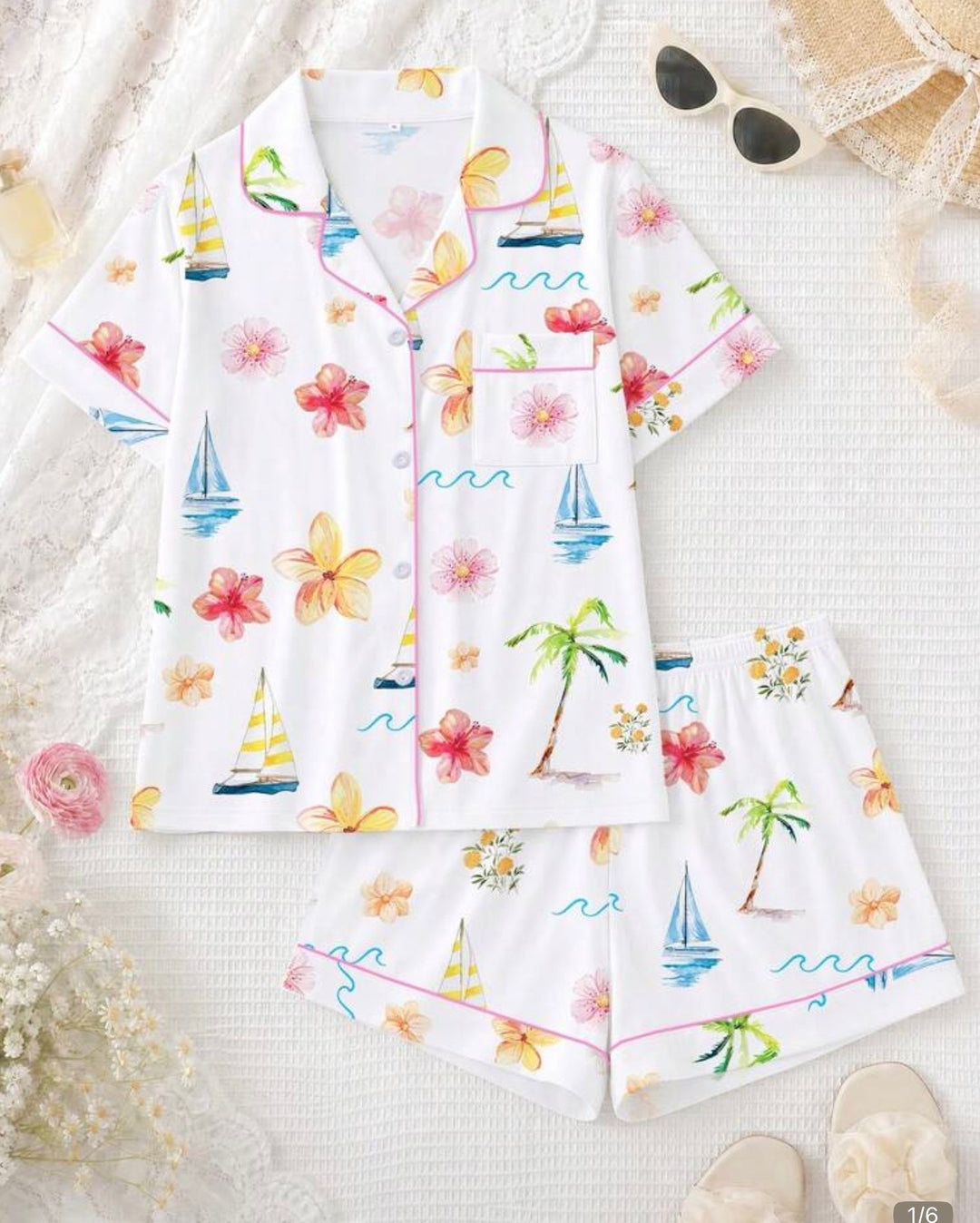 Paradise Found Sleepwear Set