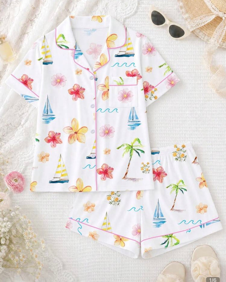 Paradise Found Sleepwear Set