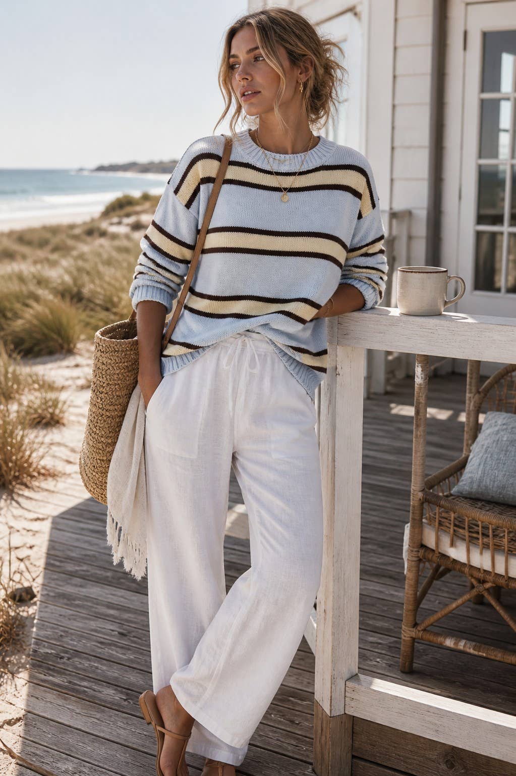 Sadie Stripe Knit Sweater