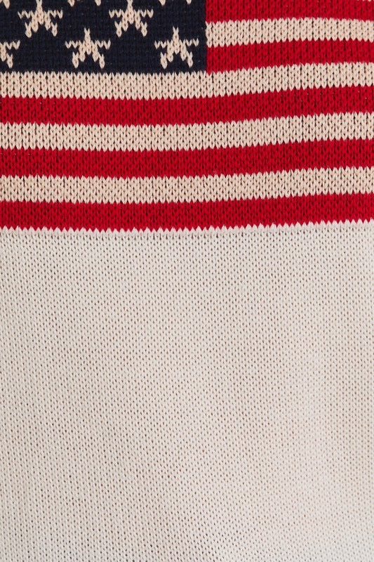 Standing Proud Knitted Flag Sweater