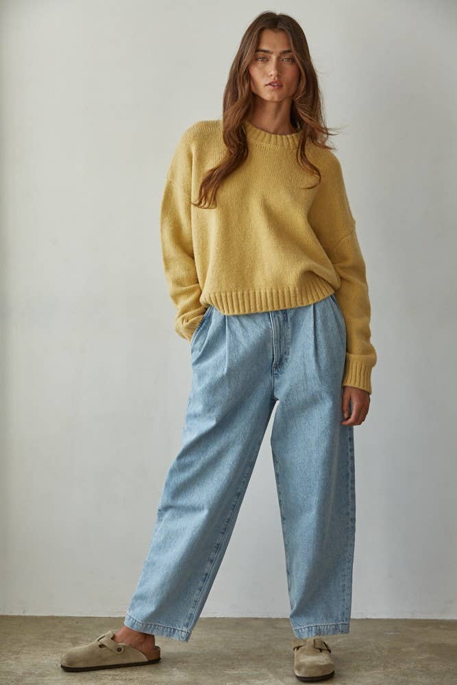 Golden Hour Crew Neck Sweater