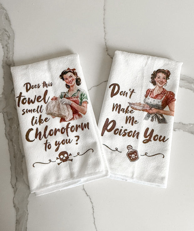 Sarcastic Microfiber Hand Towel