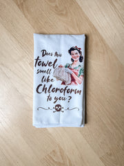 Sarcastic Microfiber Hand Towel