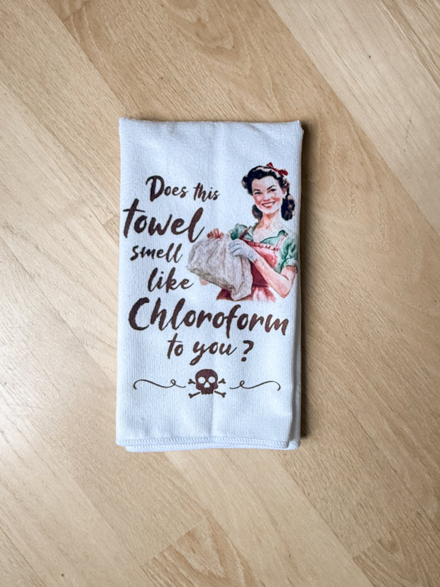 Sarcastic Microfiber Hand Towel