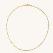Skinny Rope Necklace {Waterproof} : Gold
