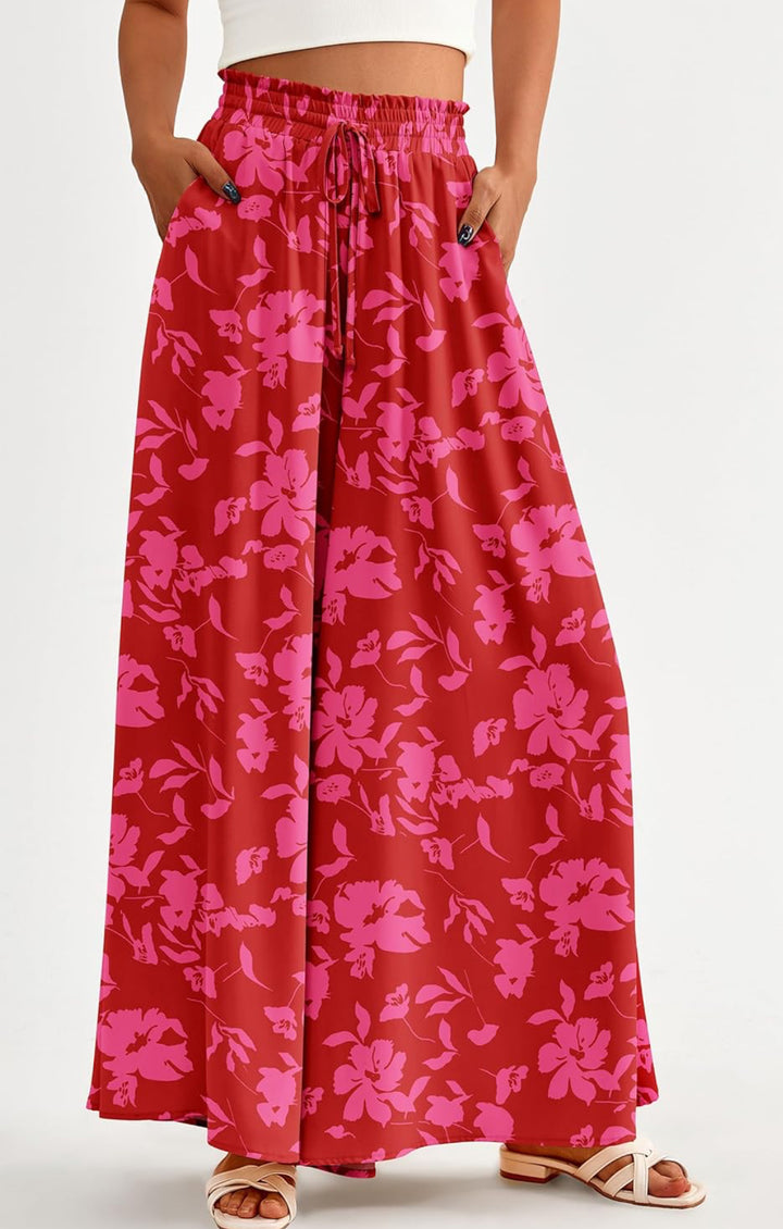 Calista Smocked Wide Leg Pants