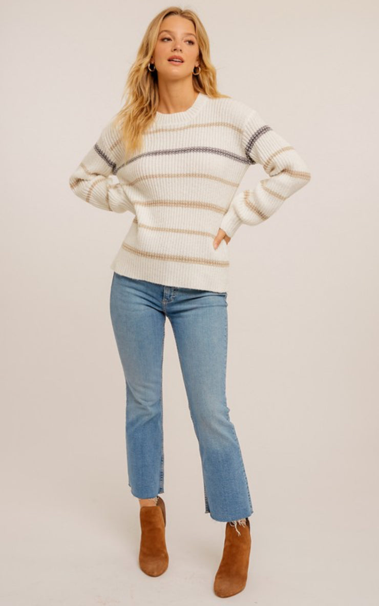 Melissa Stripe Sweater