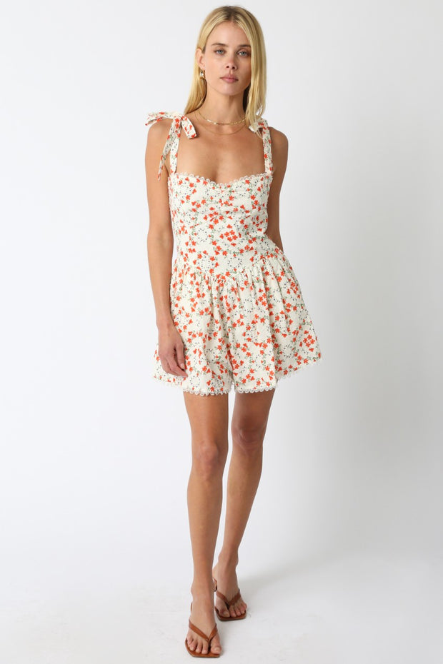 Angelina Floral Romper