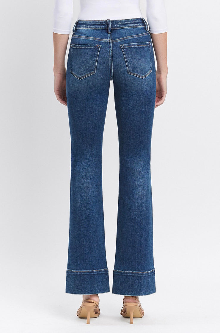 Holly High Rise Trouser Boot Cut Jeans