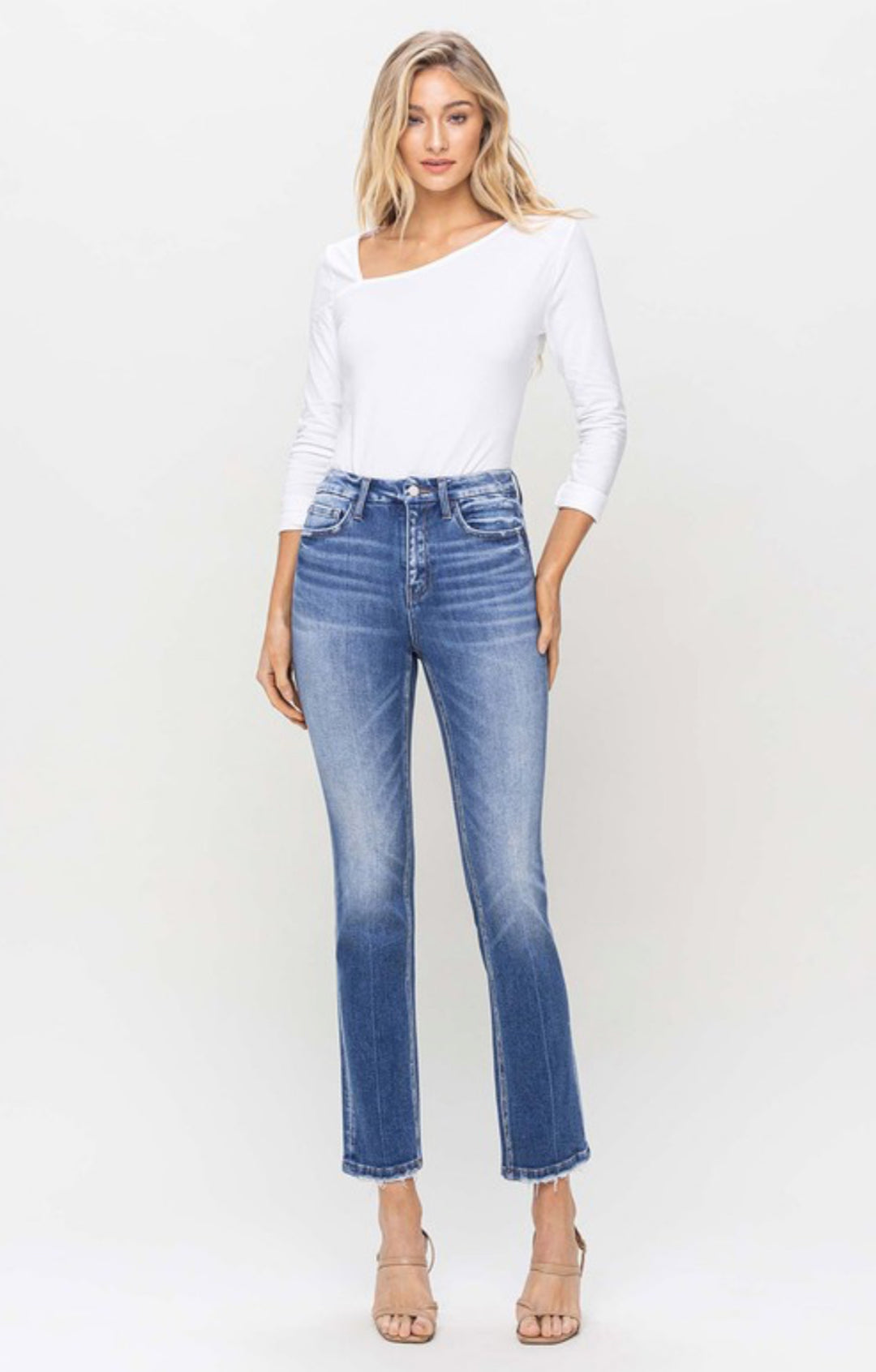 Flying Monkey Poised High Rise Slim Straight Jean