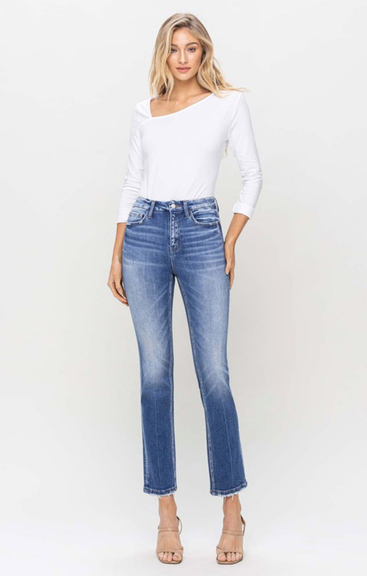 Flying Monkey Poised High Rise Slim Straight Jean