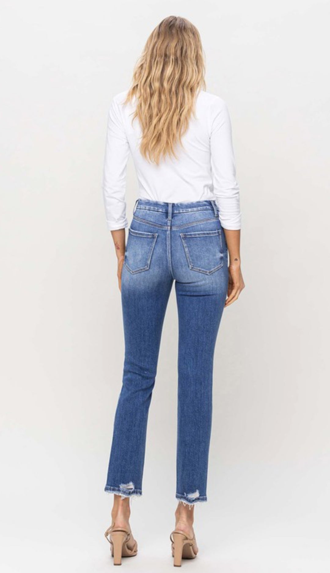 Flying Monkey Poised High Rise Slim Straight Jean