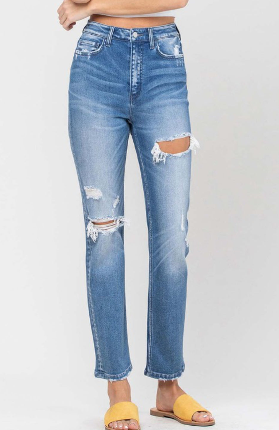 Vervet by Flying Monkey Leona High Rise Jeans