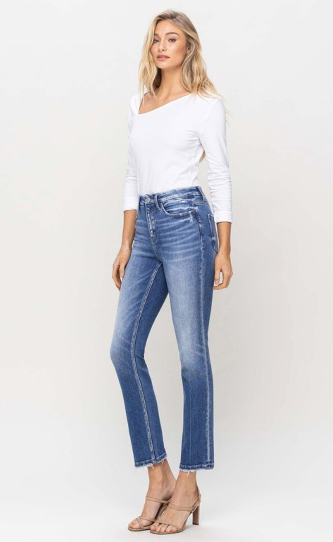 Flying Monkey Poised High Rise Slim Straight Jean