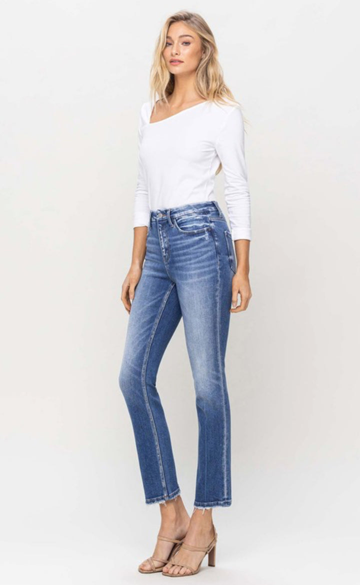 Flying Monkey Poised High Rise Slim Straight Jean