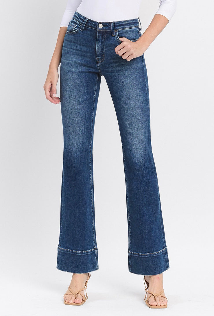 Holly High Rise Trouser Boot Cut Jeans