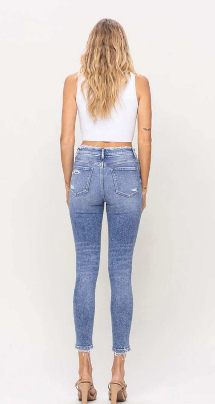 Flying Monkey Revive High Rise Ankle Skinny Stretch Jean