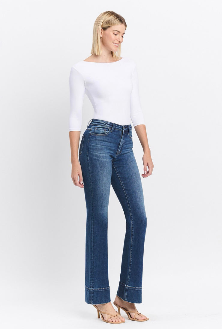 Holly High Rise Trouser Boot Cut Jeans
