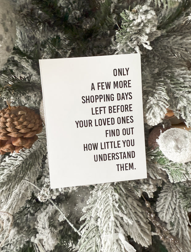 Funny Holiday Greeting Card