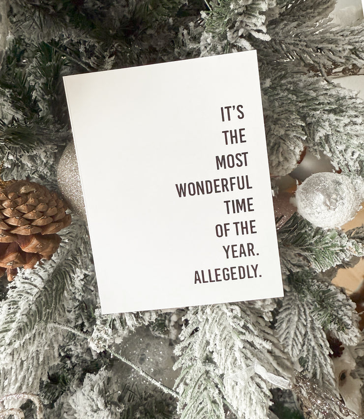 Funny Holiday Greeting Card