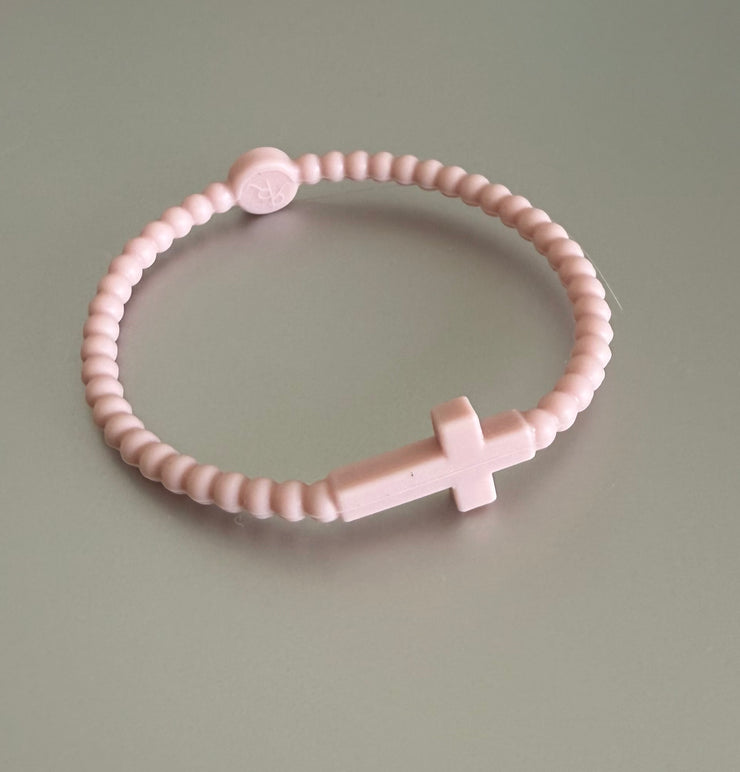 My Cross To Bear Silicone Bracelet XS (6.5")