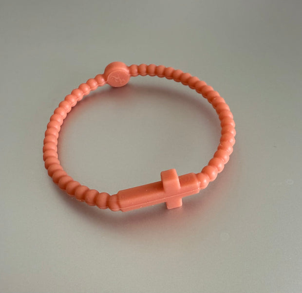 My Cross To Bear Silicone Bracelet M (7.5")