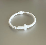 My Cross To Bear Silicone Bracelet M (7.5")