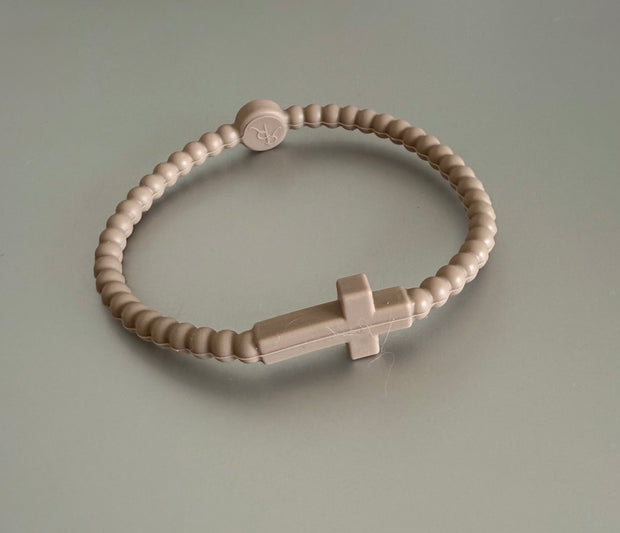 My Cross To Bear Silicone Bracelet M (7.5")