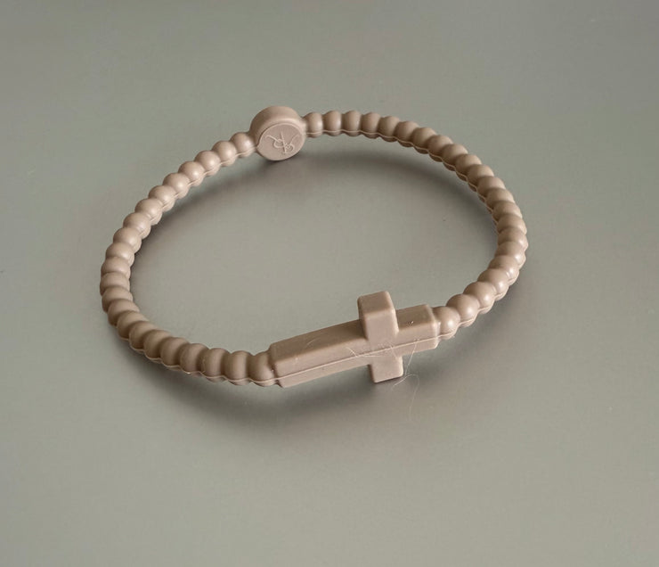 My Cross To Bear Silicone Bracelet XS (6.5")