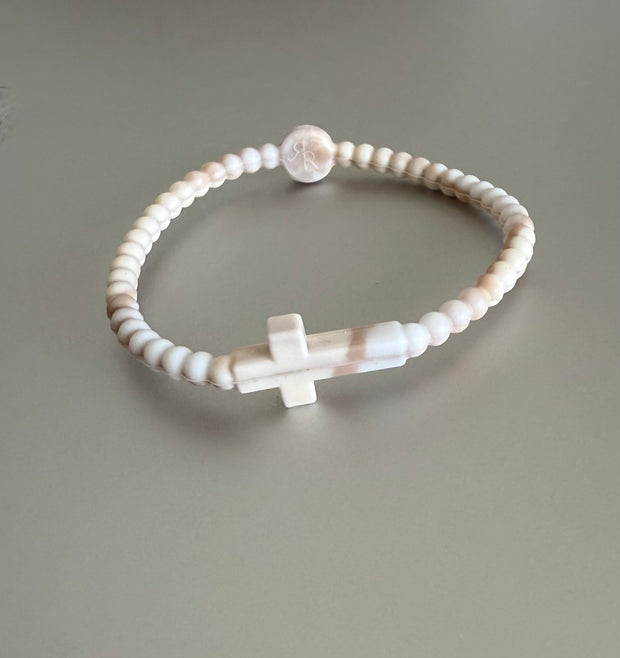 My Cross To Bear Silicone Bracelet M (7.5")