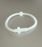 My Cross To Bear Silicone Bracelet M (7.5")
