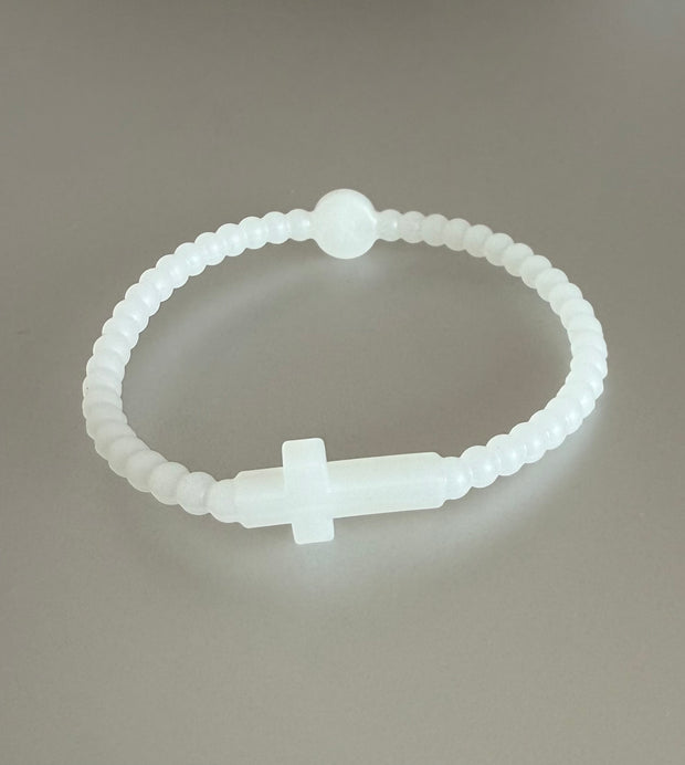 My Cross To Bear Silicone Bracelet M (7.5")