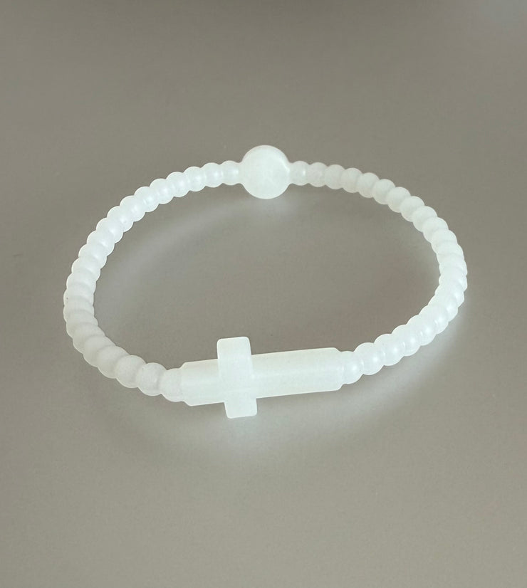 My Cross To Bear Silicone Bracelet XS (6.5")