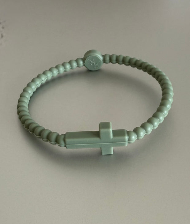 My Cross To Bear Silicone Bracelet M (7.5")