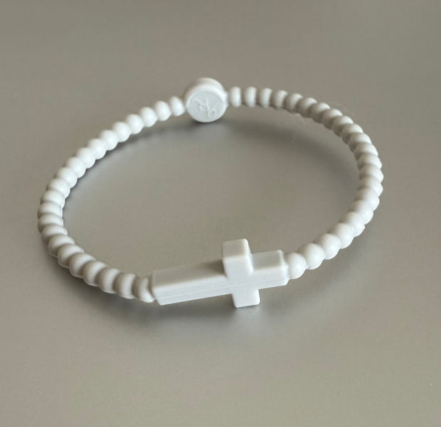 My Cross To Bear Silicone Bracelet M (7.5")