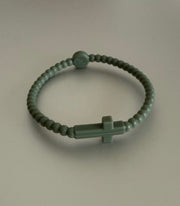 My Cross To Bear Silicone Bracelet M (7.5")