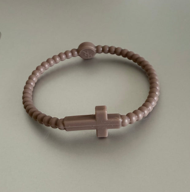 My Cross To Bear Silicone Bracelet M (7.5")