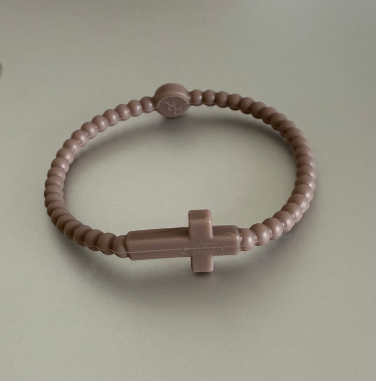 My Cross To Bear Silicone Bracelet XS (6.5")