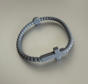 My Cross To Bear Silicone Bracelet M (7.5")