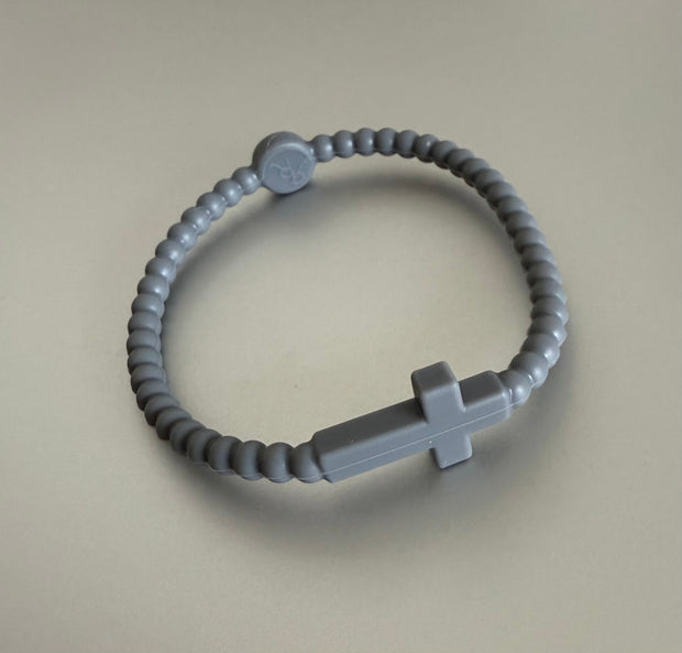 My Cross To Bear Silicone Bracelet M (7.5")