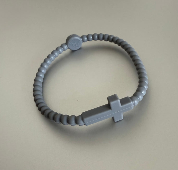 My Cross To Bear Silicone Bracelet XS (6.5")