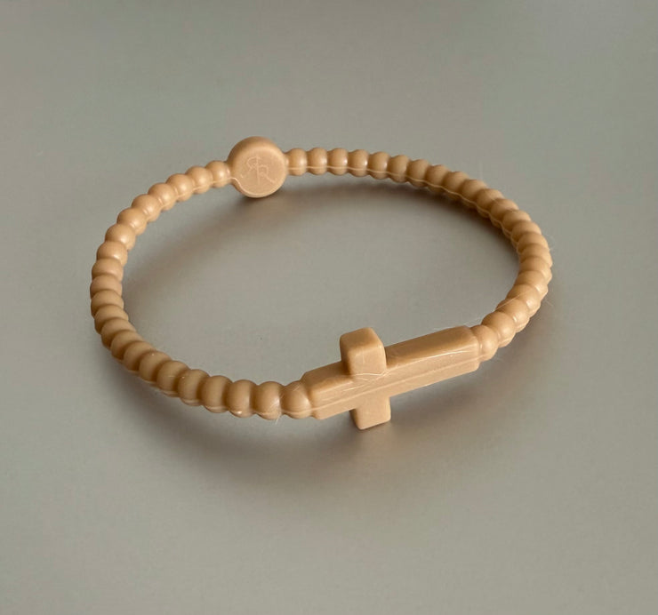 My Cross To Bear Silicone Bracelet XS (6.5")