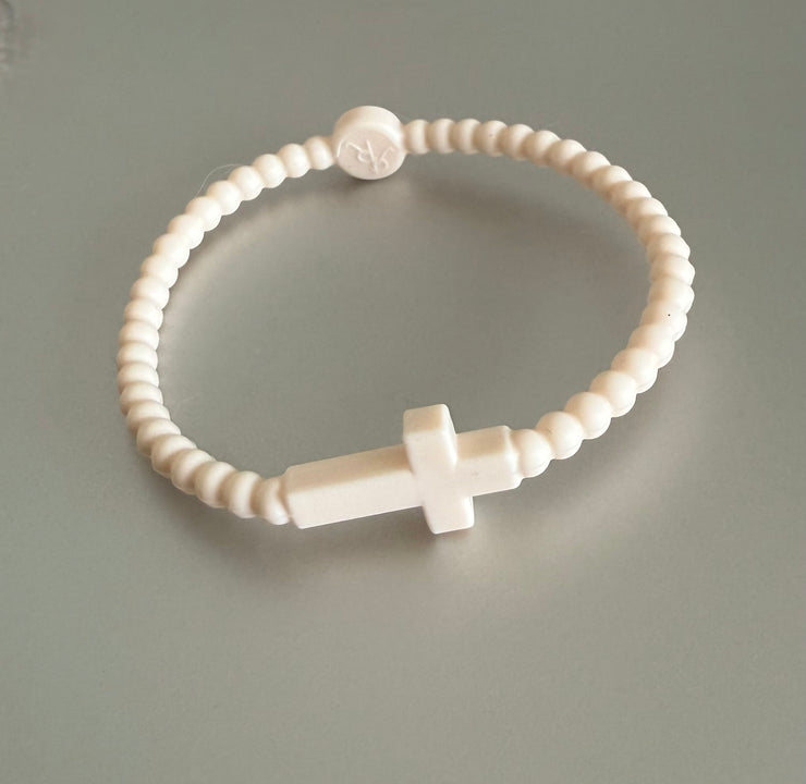 My Cross To Bear Silicone Bracelet XS (6.5")