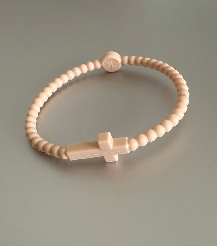 My Cross To Bear Silicone Bracelet XS (6.5")